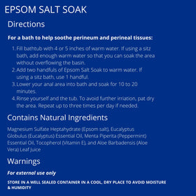Doctor Butler's product label showing ingredients and safety features for informed use