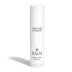 Doctor Rogers Restore lip balm front tube showing clean branding and compact size