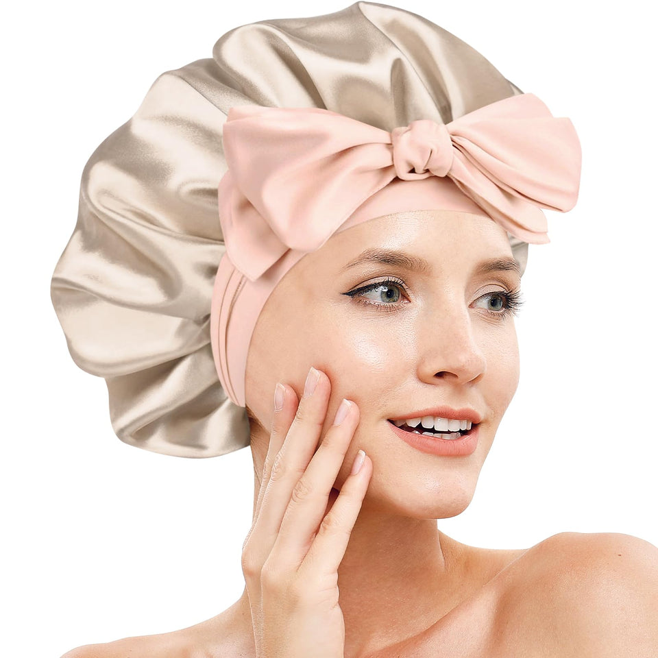 Doitory front view of bonnet shows secure fit and protective design