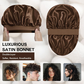 Doitory inner satin lining closeup highlights smooth fabric to reduce friction