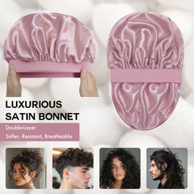 Doitory satin inner lining close-up protecting hair moisture