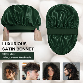 Doitory satin inner close-up highlighting smooth texture and hair protection