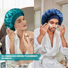 Doitory side profile in bedroom showing stylish sleep accessory use