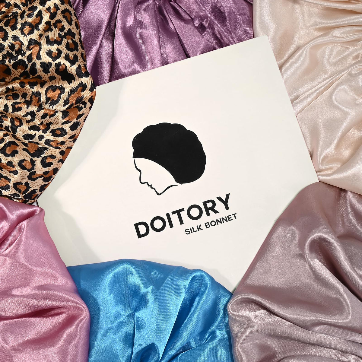 Doitory worn over braids showing protection and reduced tangling for styled hair