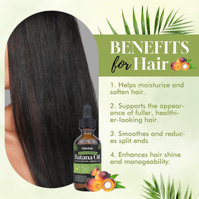 Dolahair palm kernel ingredient image highlighting natural source and purity