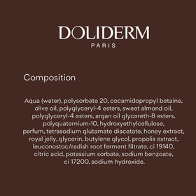 Doliderm bottle with other Rituel de Miel items suggesting complete care