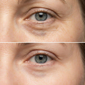 DOLL 10 duo styled on bathroom vanity for makeup-ready radiant skin