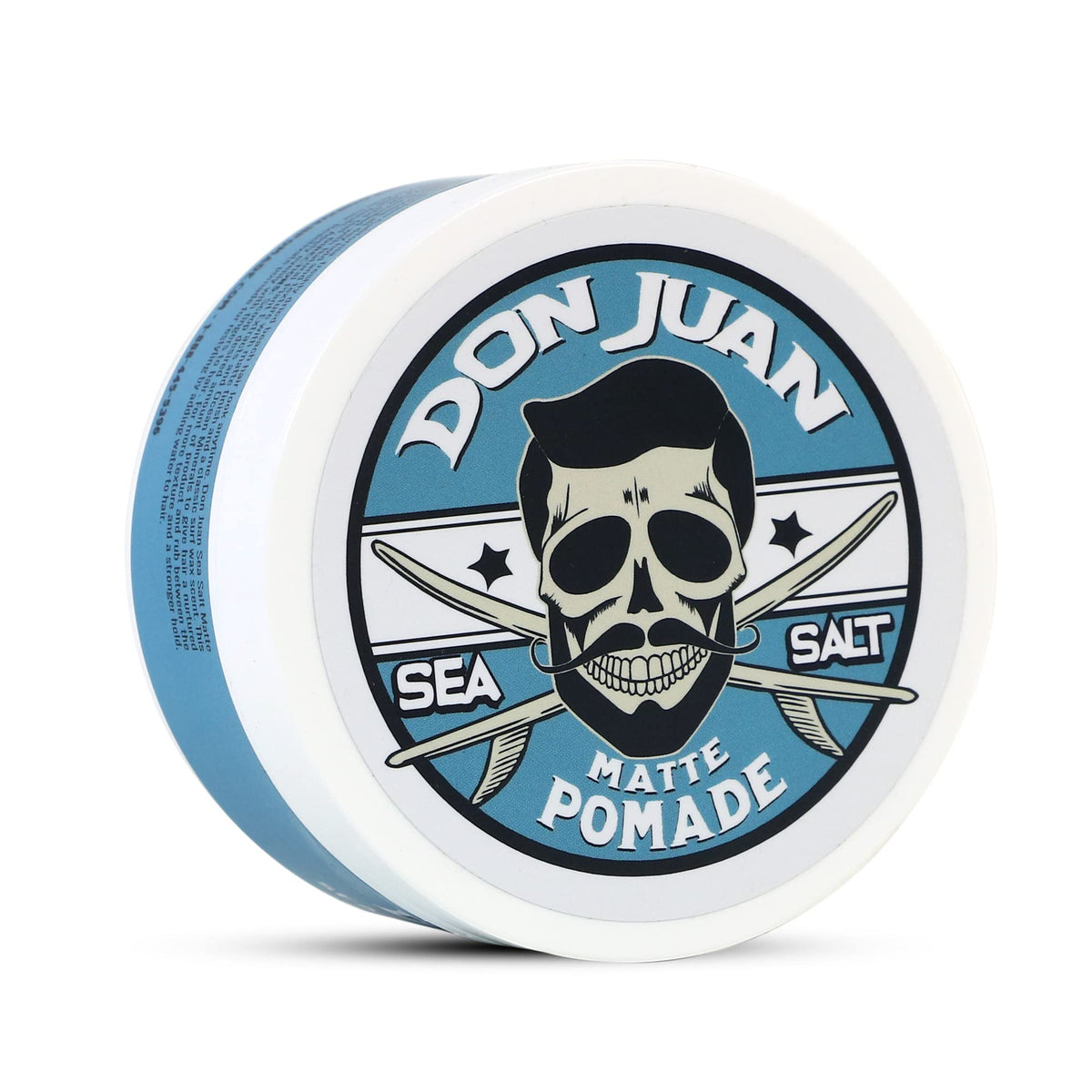 Don Juan front jar showing branding and 4 oz size for easy identification