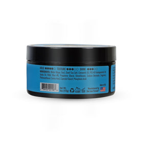 Scoop of Don Juan pomade in hand ready to apply for control
