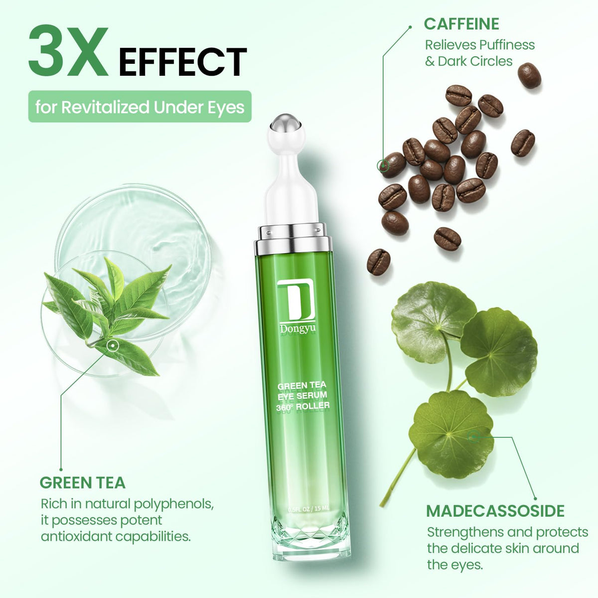 Dongyu creamy gel texture close-up for lightweight 24-hour hydration