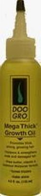 DOO GRO front bottle view showing label and 133ml size for shine and frizz control