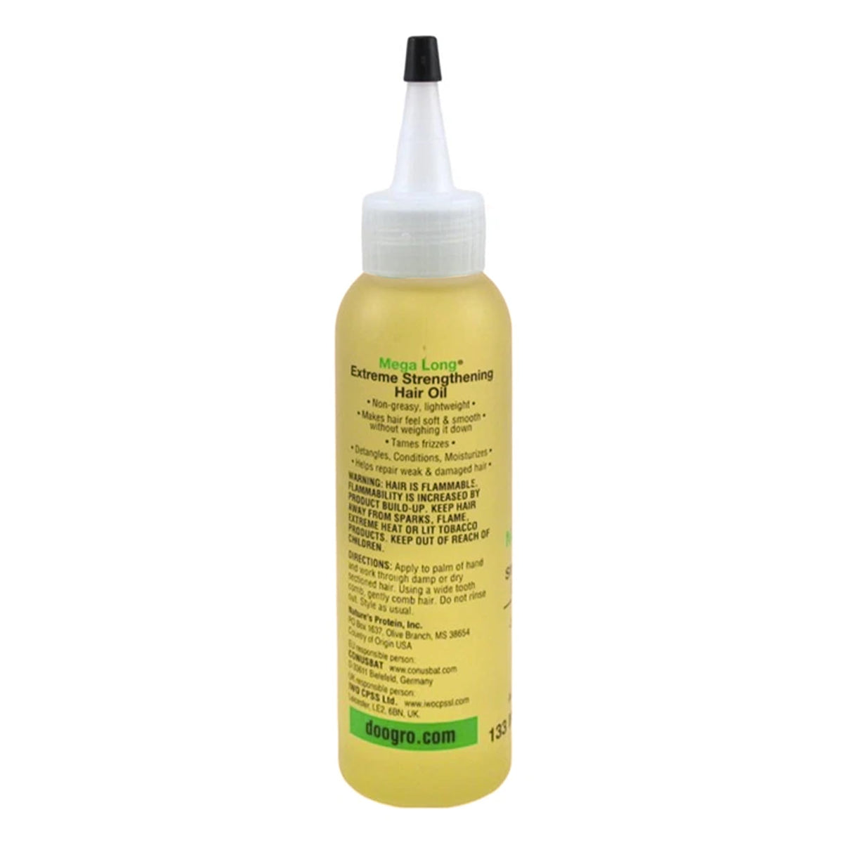 Doo Gro oil texture close-up showing nourishing avocado and olive oil sheen