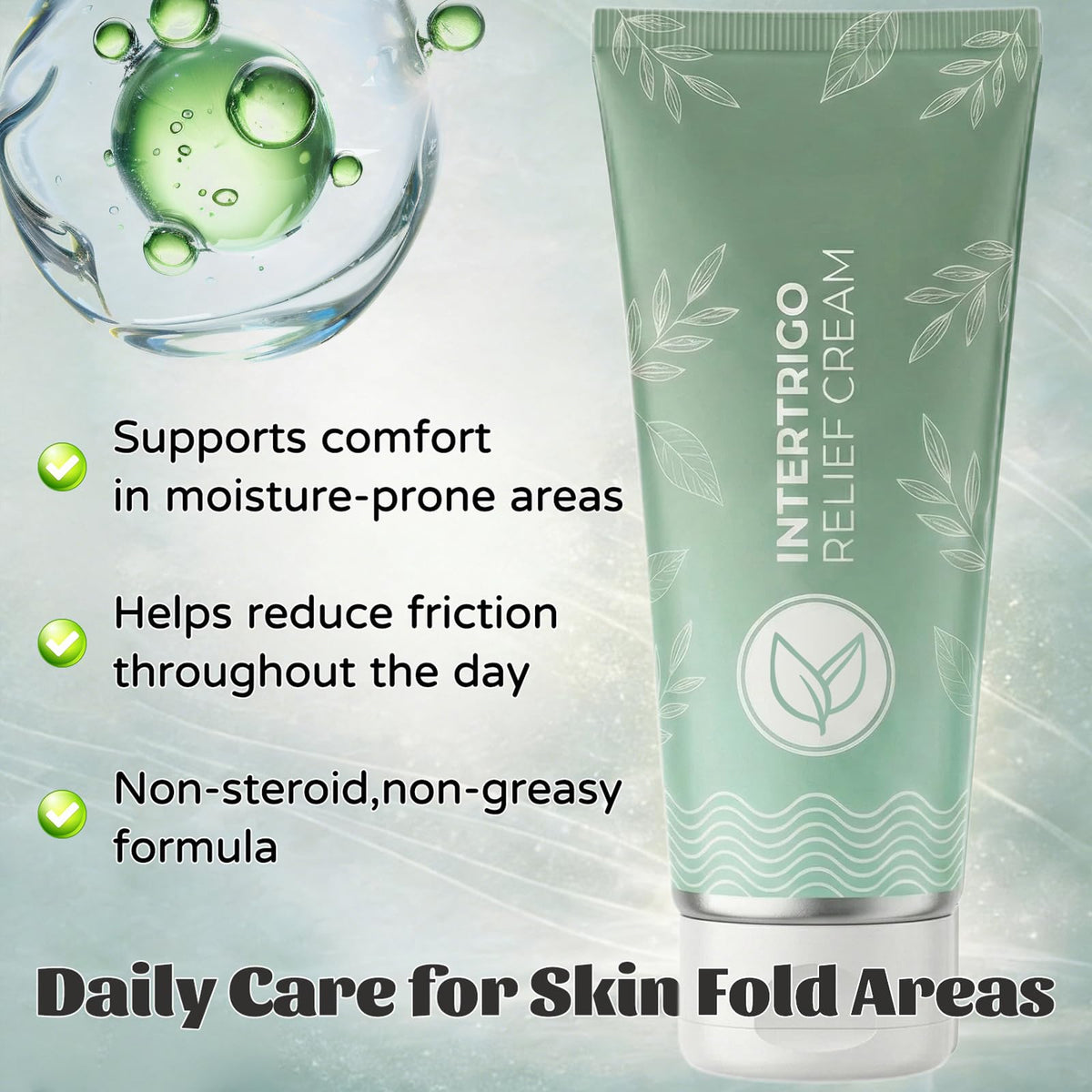 dooeka tube on bathroom shelf suggesting daily routine compatibility