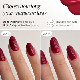 DOONAILS lifestyle travel-ready kit in a purse for quick touch-ups