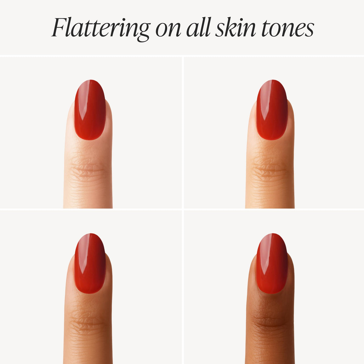 DOONAILS side profile showing thin soft gel nail thickness and flexible, natural-feel construction