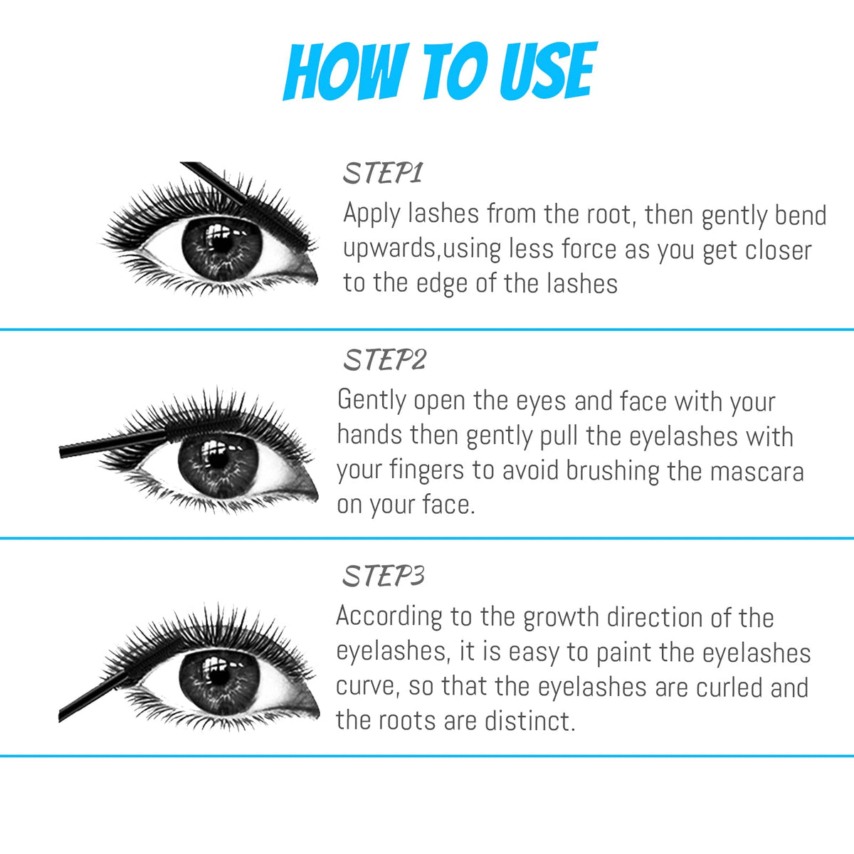 dootdott lifestyle image of woman in her 60s applying mascara