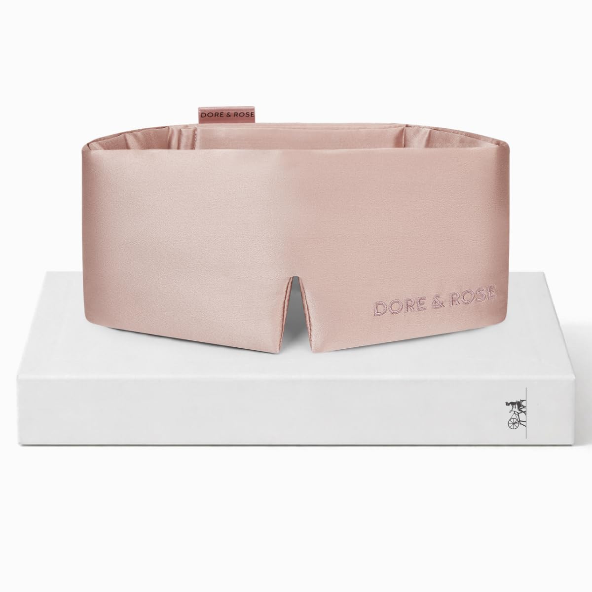 Dore & Rose front view showing blackout mask and premium packaging benefit: gift-ready
