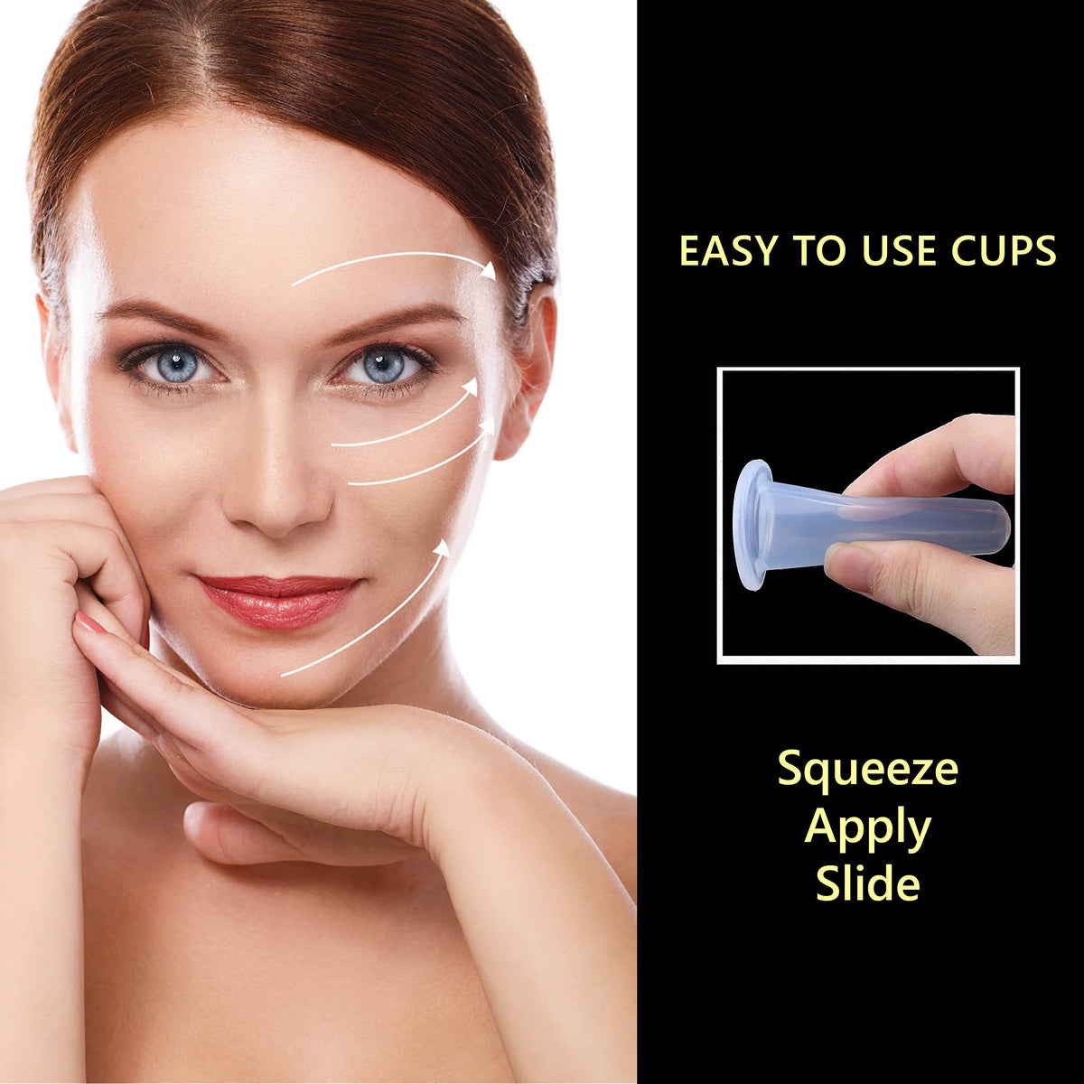 DoSensePro konjac sponge prepping wet skin for effective cupping glide and cleanse