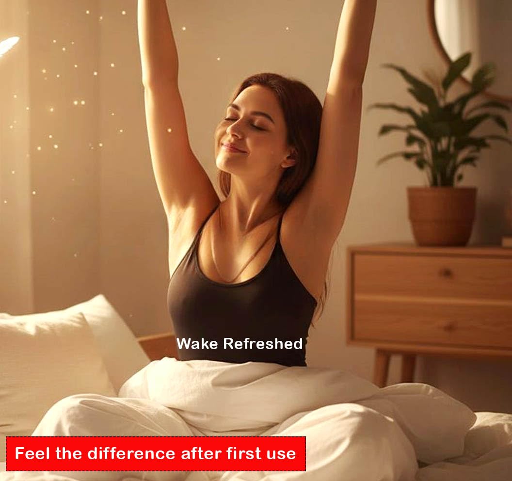 DoSensePro lifestyle bedroom scene showing discreet overnight wear and relaxation