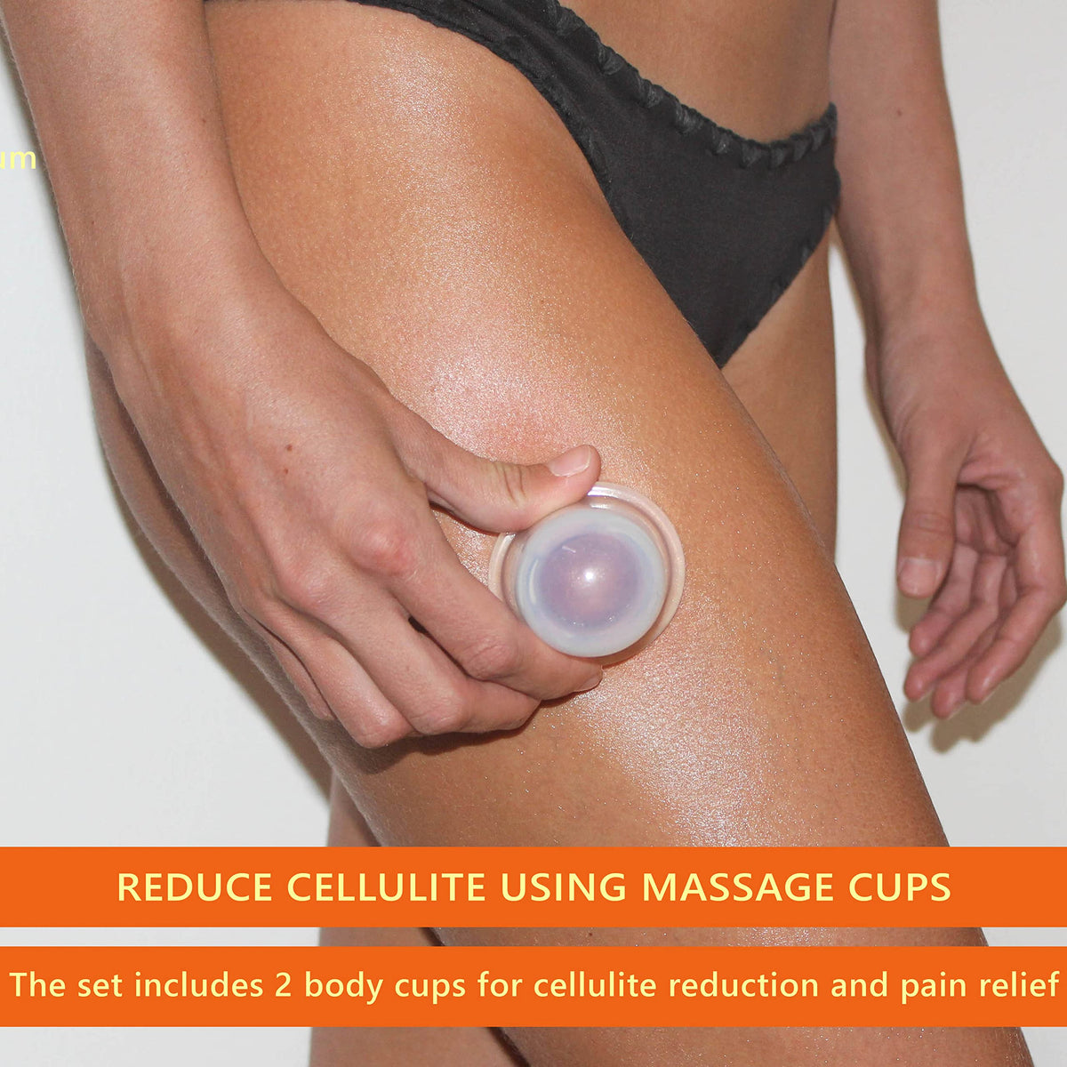 DoSensePro medium cup gliding along jawline to relieve tension and improve contour