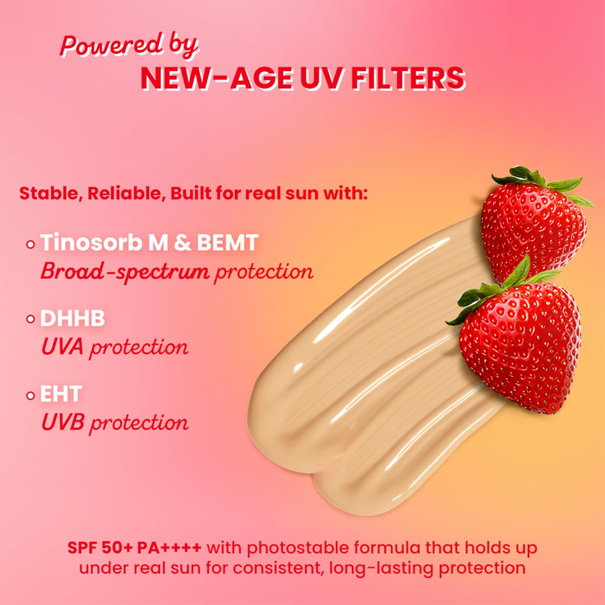 Dot & Key texture close-up spread showing smooth, lightweight application benefit