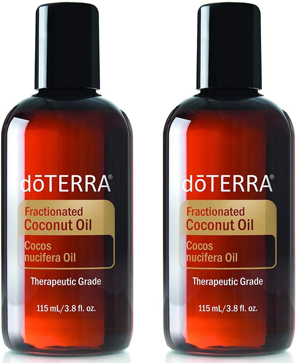 doTERRA front bottle view showing compact 3.8 oz size and blending convenience