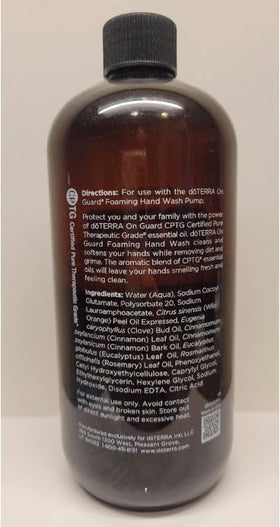 doTERRA On Guard refill in bathroom setting showing natural scent and daily refreshment