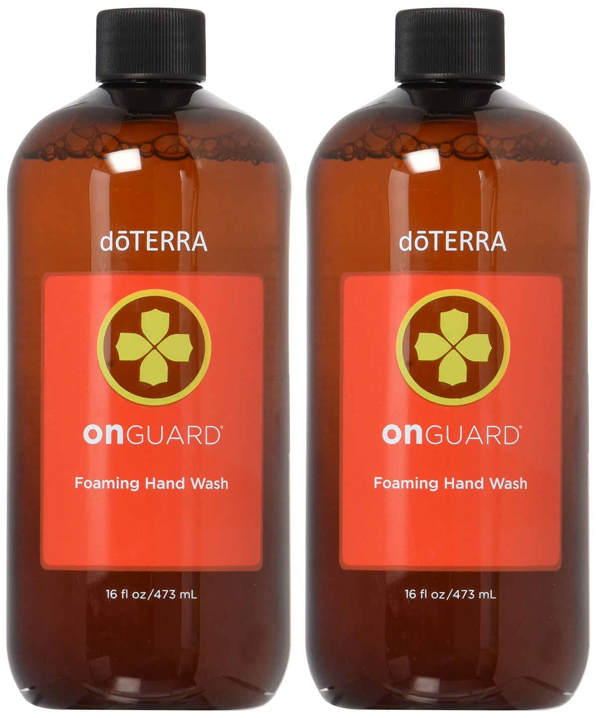 doTERRA On Guard refill front packaging showing label and 16 oz size benefit