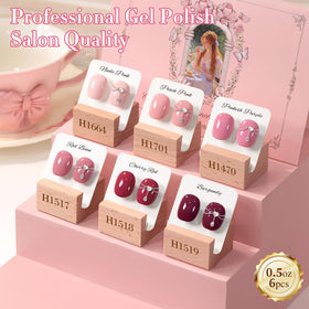 Double Rhythm six bottles arranged flatlay highlighting matching-shade supply benefit