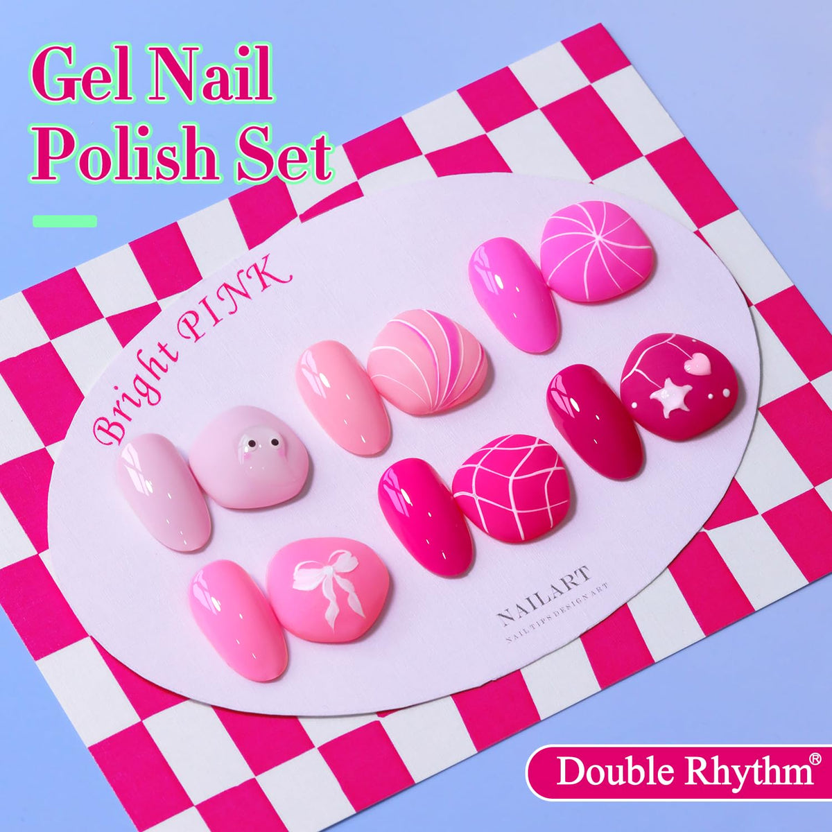 Double Rhythm brush stroke texture showing smooth, highly pigmented coverage