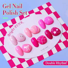 Double Rhythm brush stroke texture showing smooth, highly pigmented coverage