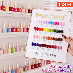 Double Rhythm bottle cap and brush detail for precise application benefit