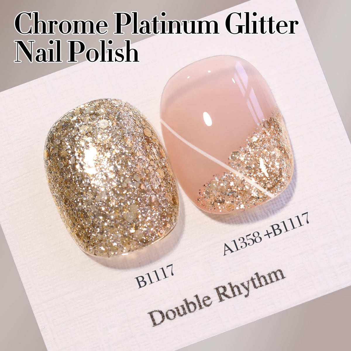 Double Rhythm brush close-up showing smooth gel texture for precise application