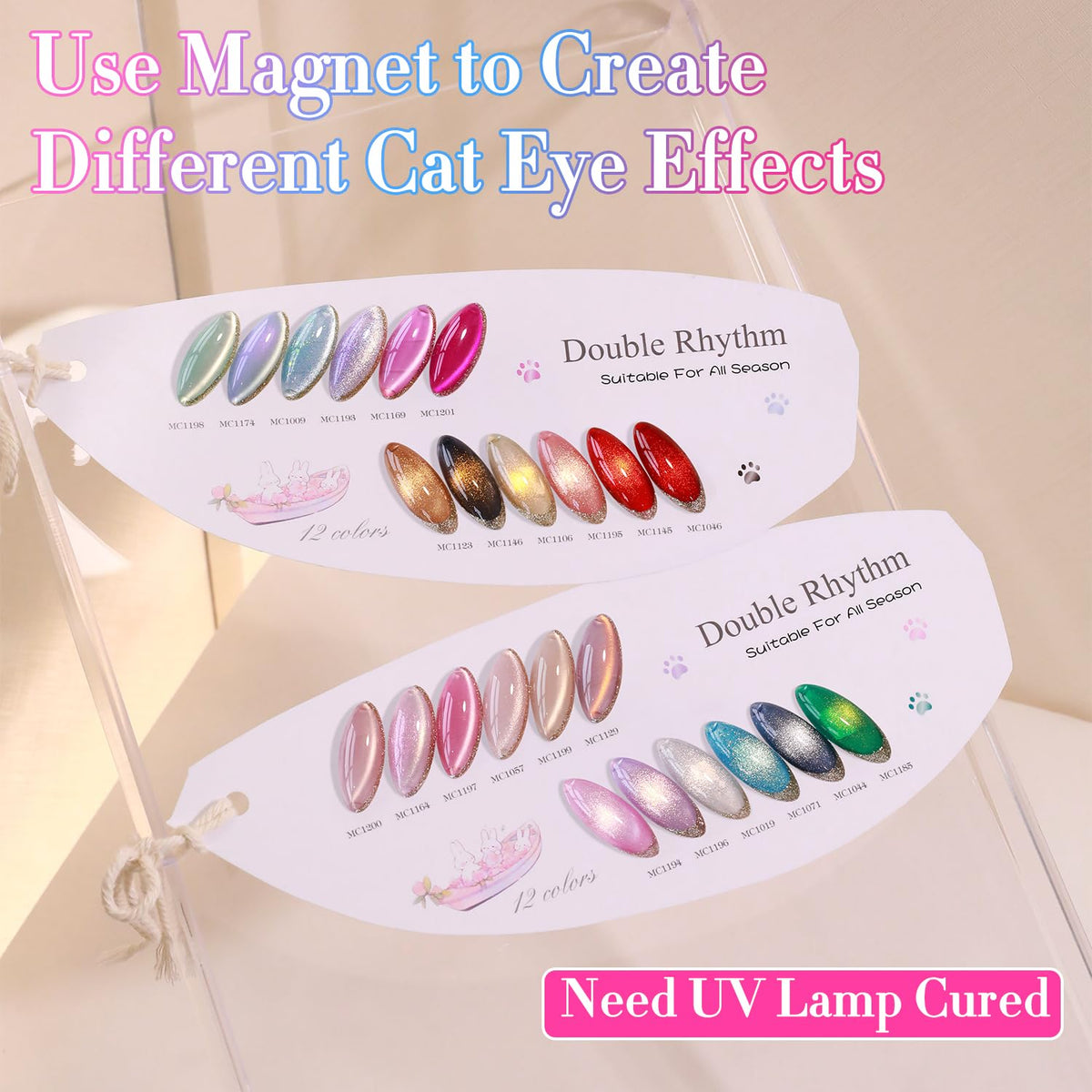 Double Rhythm color range lifestyle arrangement showing variety and inspiration