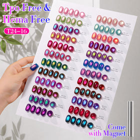 Double Rhythm cured manicure detail showing glossy durable finish