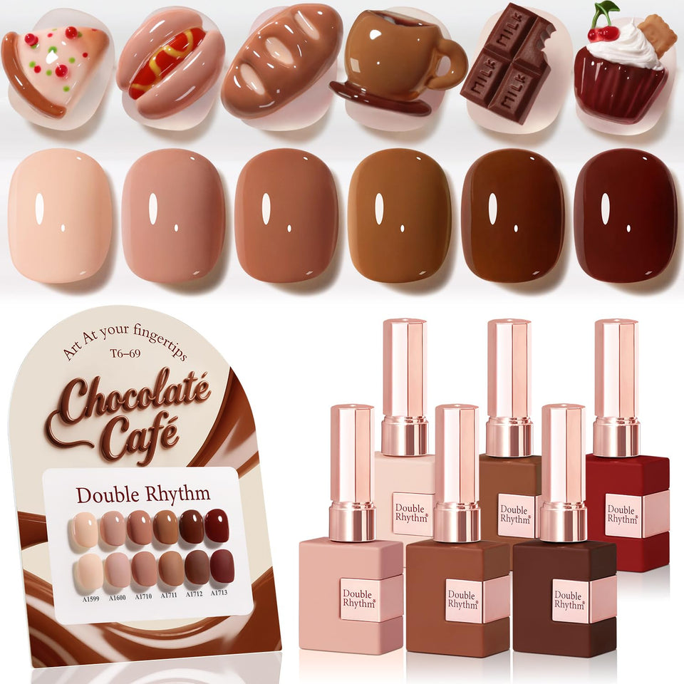 Double Rhythm front packaging showing six 15ml bottles and kit benefit convenience