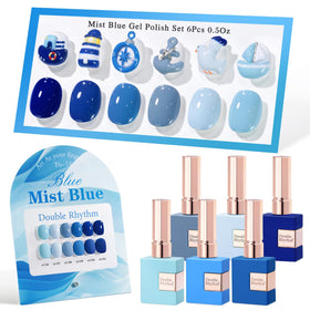 Double Rhythm front packaging showing six 15ml bottles and benefits