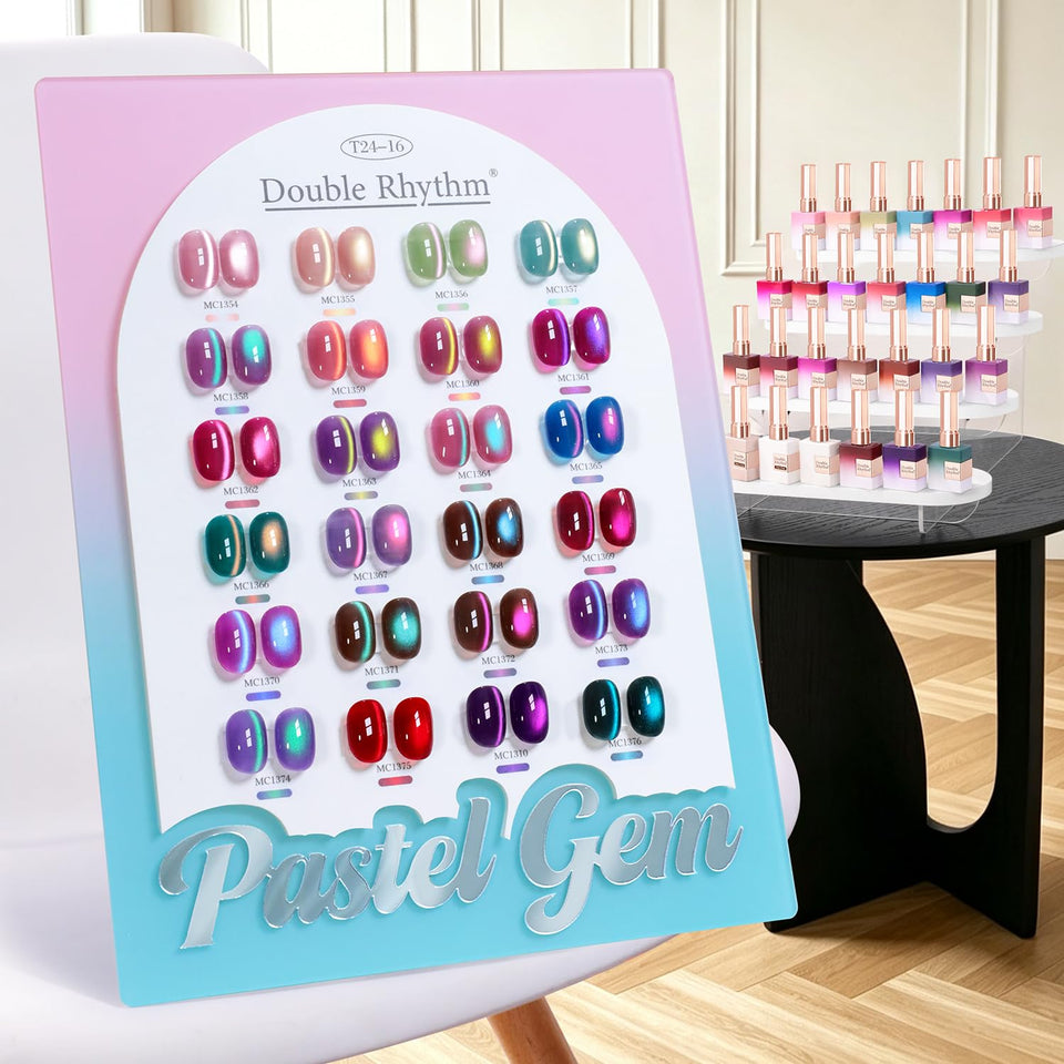 Double Rhythm front packaging showing complete 28-piece kit and benefits