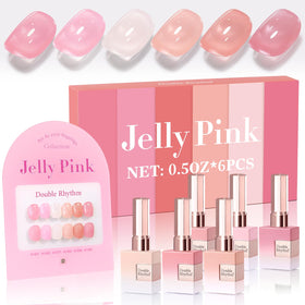 Double Rhythm front packaging showing six identical 15ml bottles and kit benefits