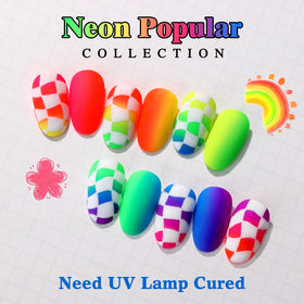 Double Rhythm gel polish curing under LED lamp to ensure durable shine