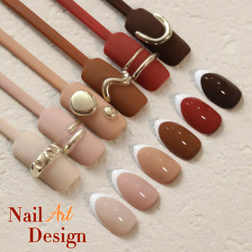 Double Rhythm manicure lifestyle hand with coffee cup highlighting salon-quality results