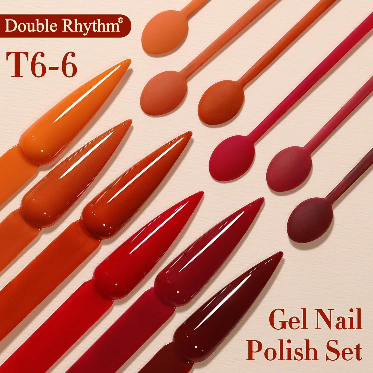 Double Rhythm ombré nail art example showcasing layered depth and salon look