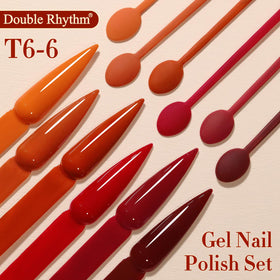 Double Rhythm ombré nail art example showcasing layered depth and salon look