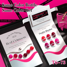 Double Rhythm swatch palette with four shades showing coverage options benefit