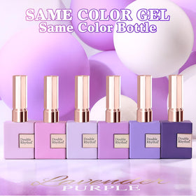 Double Rhythm texture close-up showing glossy shimmer finish and smoothness