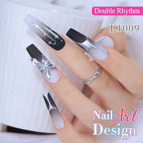 Double Rhythm texture close-up revealing smooth pigment and even coverage