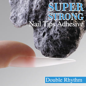 Double Rhythm gel texture on spatula demonstrating smooth consistency and coverage
