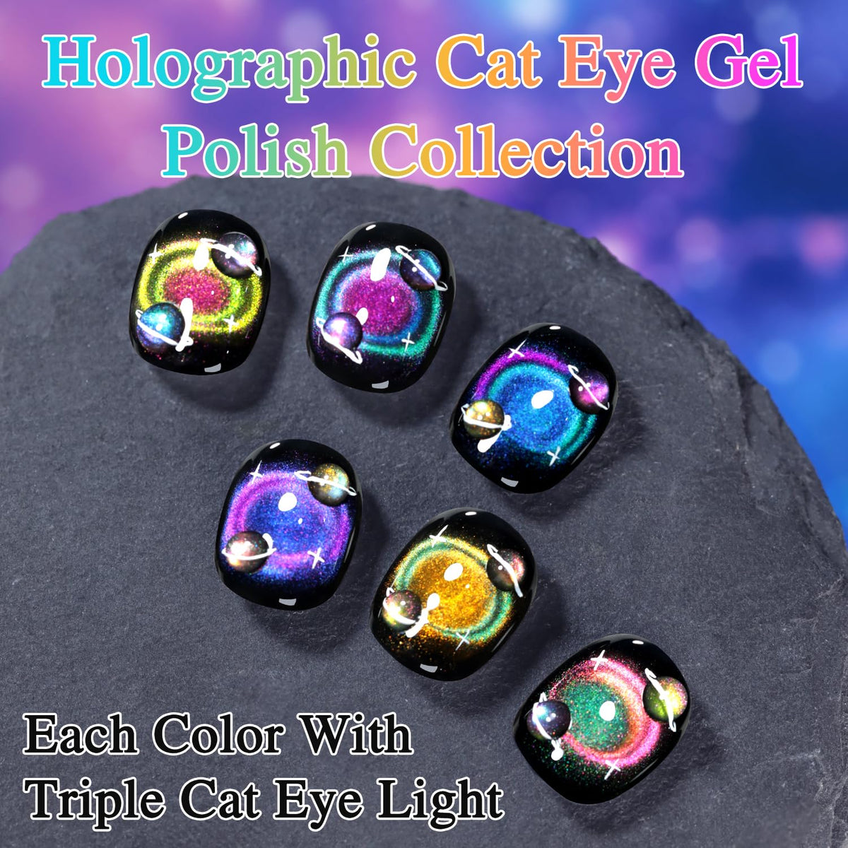Double Rhythm polish texture close-up revealing fine shimmer brilliance