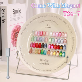 Double Rhythm texture swatches on stick demonstrating shimmer and coverage