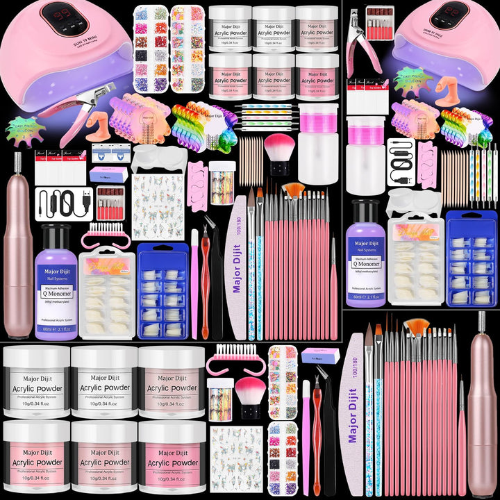 DouborQ front packaging showing complete acrylic kit and benefit of convenience
